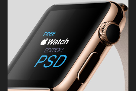 instantShift - Beautiful Apple Watch Mockup PSD Designs