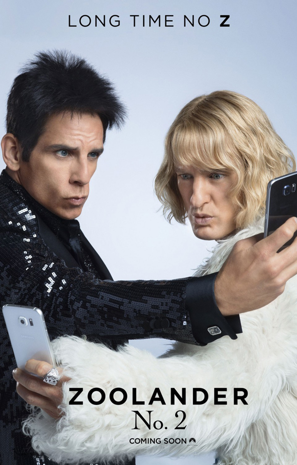 Zoolander No. 2 Movie Poster