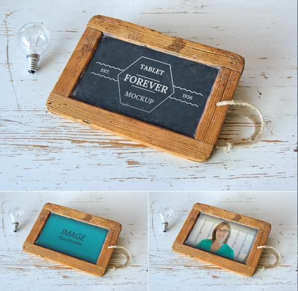 Free Tablet Forever Mockup