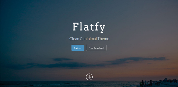 Flatfy-–-Flat-minimal-HTML-template