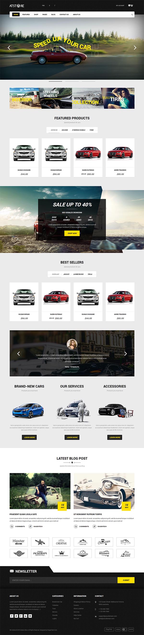 ATstore - Multipurpose Responsive Magento Theme