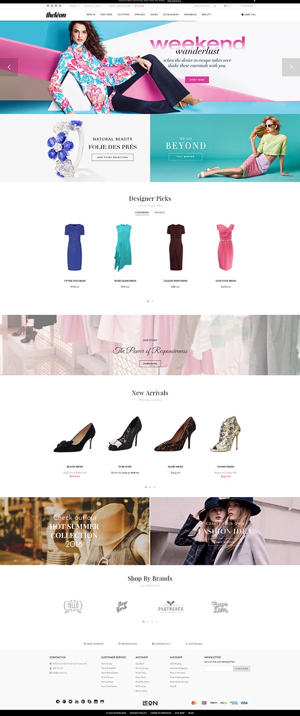 Leon | Responsive Magento Theme