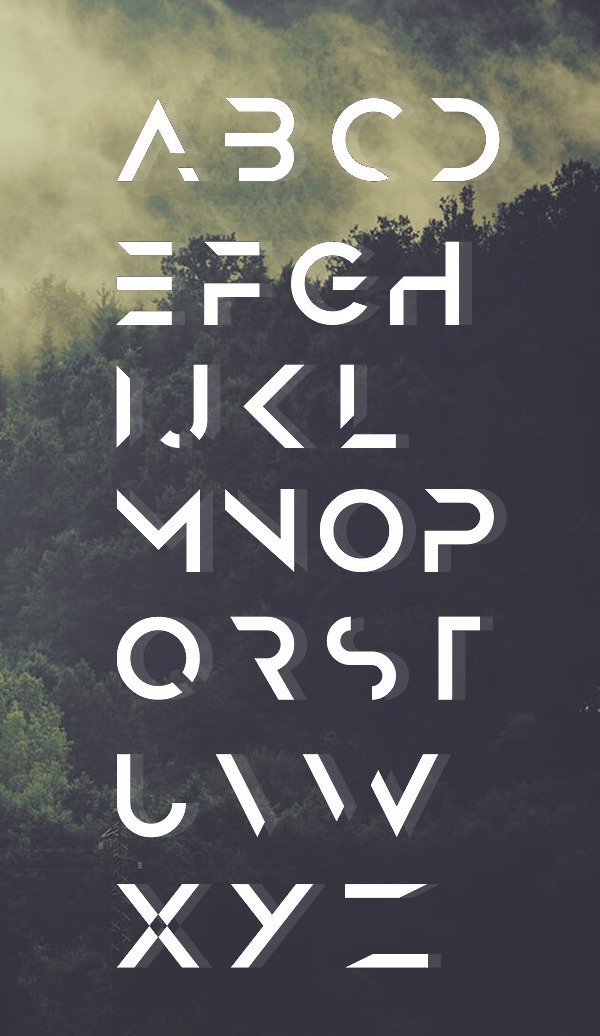 Anurati Font Letters