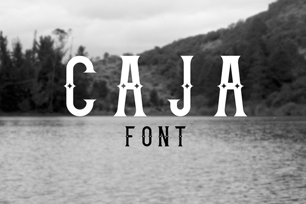 Caja Free Font