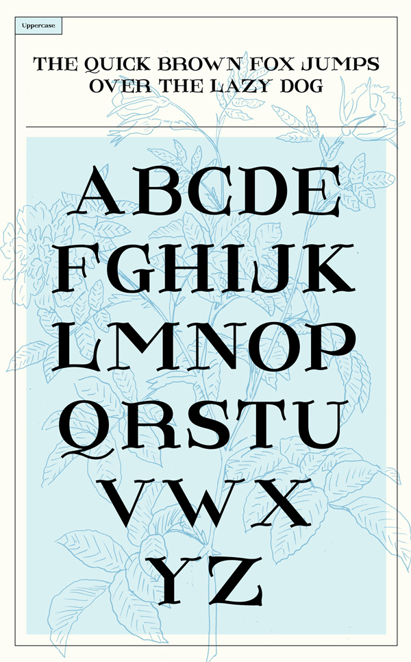 Elder Font Letters