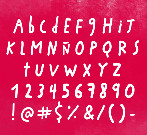 Wakkala Font Letters