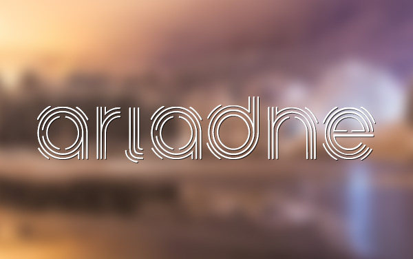 Ariadne Stencil Font - Free Download