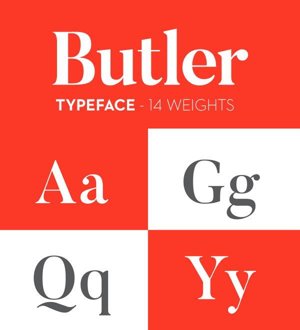 Butler Stencil Font - Free Download