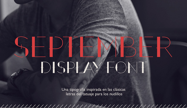 September Stencil Font - Free Download