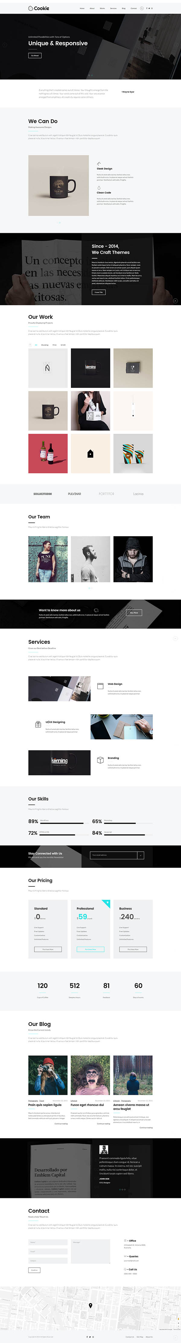 Cookie | Multipurpose Creative WordPress Theme