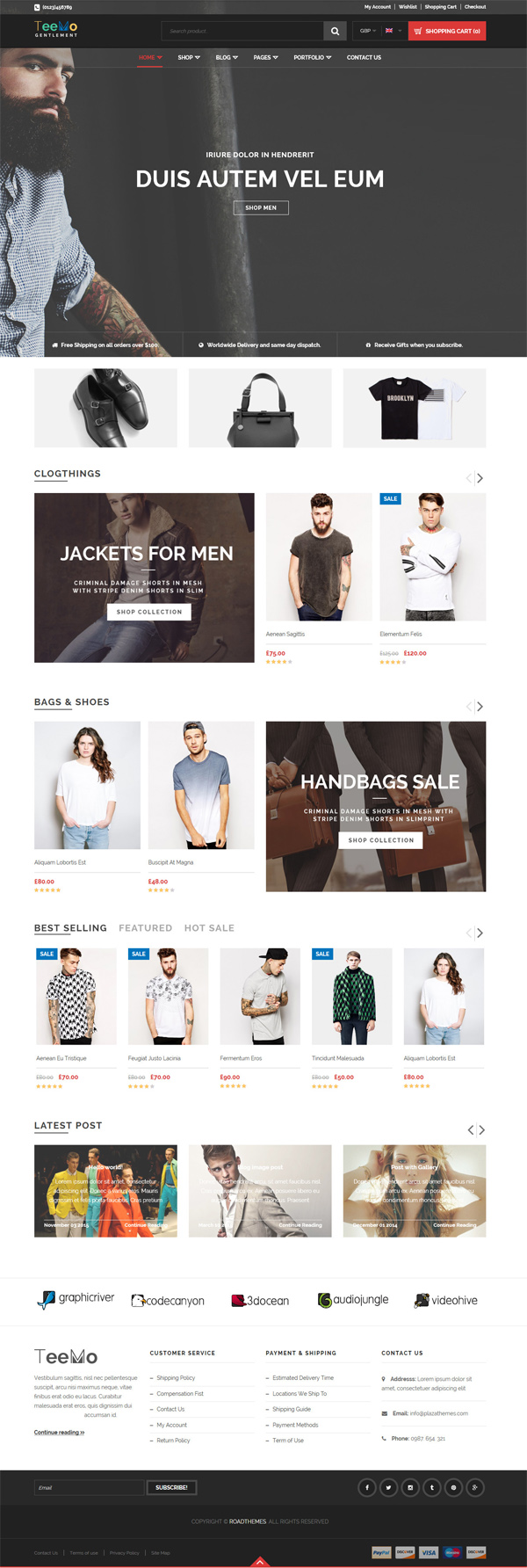 Teemo - Responsive WooCommerce WordPress Theme