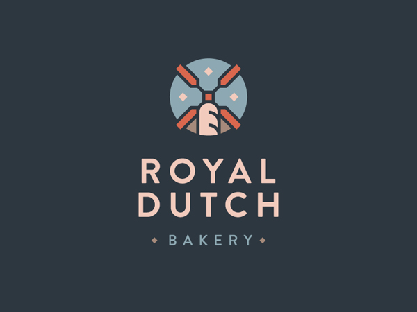 Royal Dutch Bakery Logo by Petr Knoll