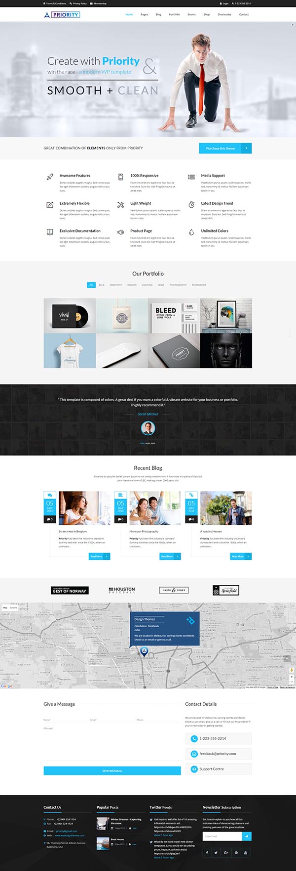 Priority – Multipurpose WordPress Theme