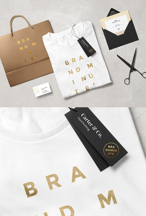 Free Branding MockUp Scene