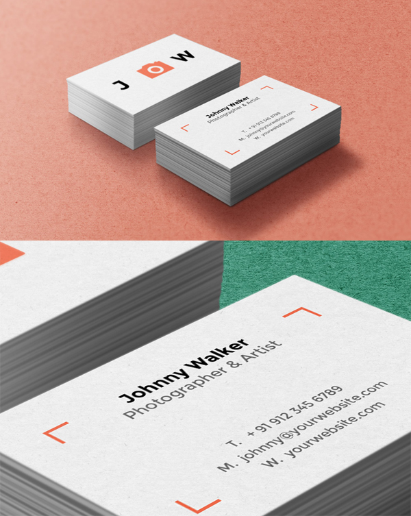 Free Business Cards Mockup PSD