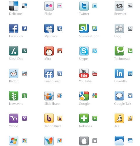 vector-soucial-media-icons