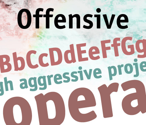 Offensive Bold free font