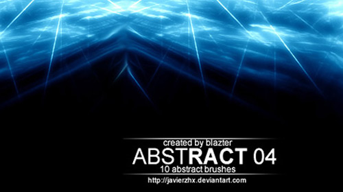 abstract light brush pack