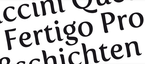 fertigo font