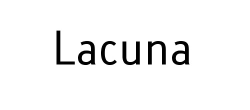 lacuna font