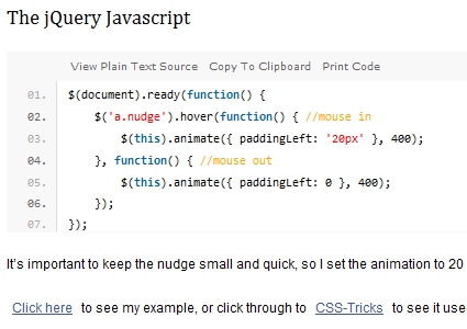 jQuery Navigation Menu Tutorial