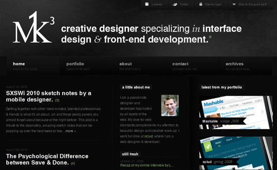 Michael-dick-portfolio-looking-textured-websites