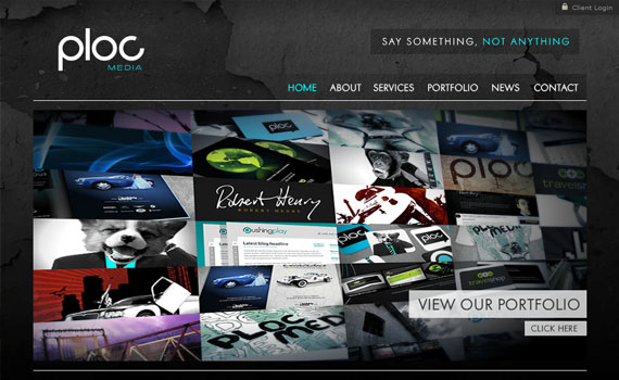 Ploc-media-looking-textured-websites