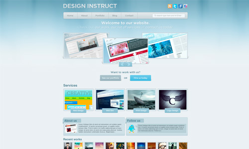 sleek web design tutorial