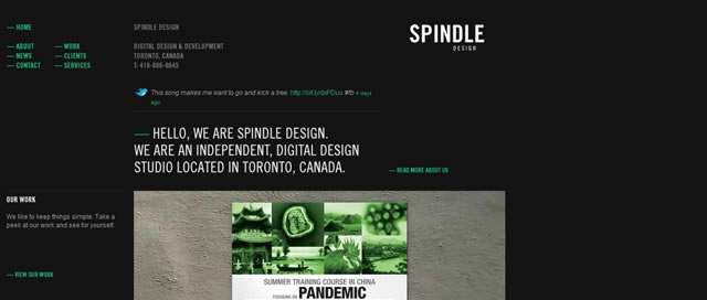 Spindle Design