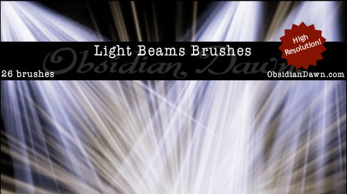 light beam brush