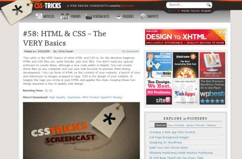 HTML and CSS - The VERY Basics