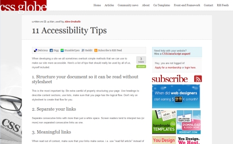 11 Accessibility Tips