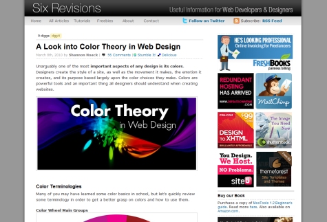 A Look into Color Theory in Web Design