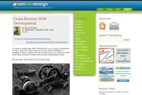 Cross Browser Web Development