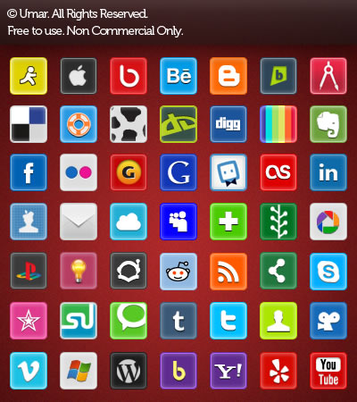 Social and Web Icons v2