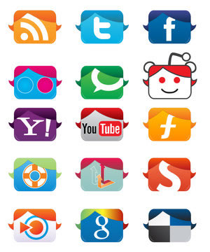 Social Icons by beculetzi