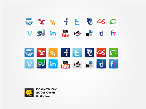 Social Bookmarking Icons