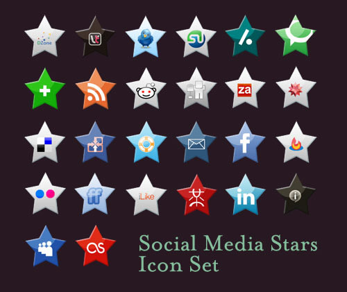 Social Bookmarking Icons