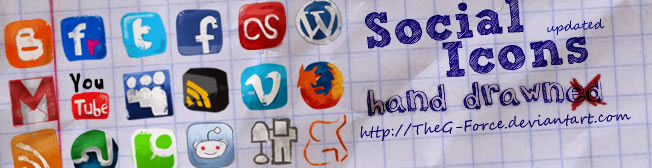 Social Bookmarking Icons