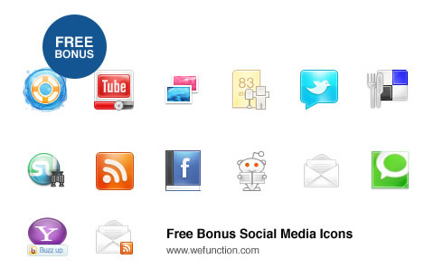 Social Bookmarking Icons