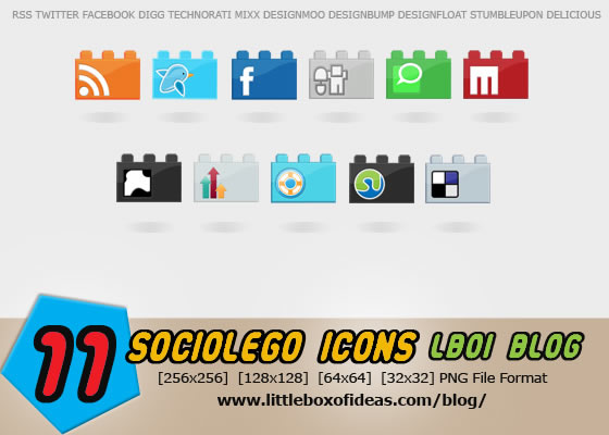 Social Bookmarking Icons