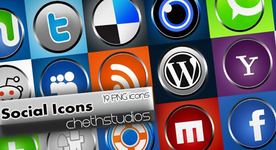 Social Bookmarking Icons