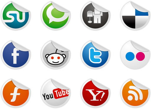 Social Bookmarking Icons