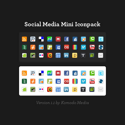 Social Bookmarking Icons