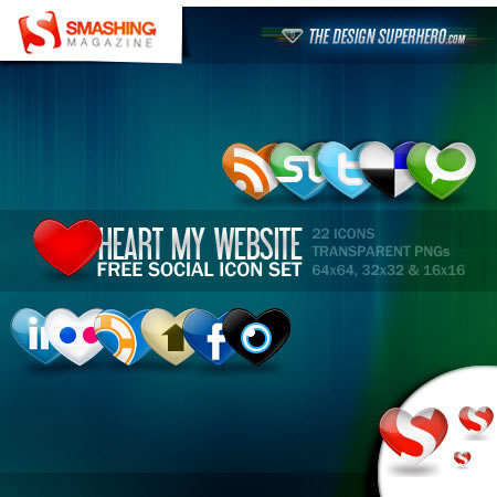 Social Bookmarking Icons