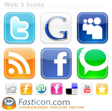 Social Bookmarking Icons