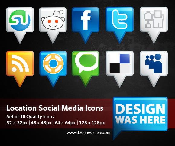 Social Bookmarking Icons