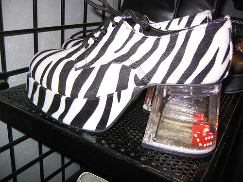 Zebra in 35 Ingenious Examples of Footwear