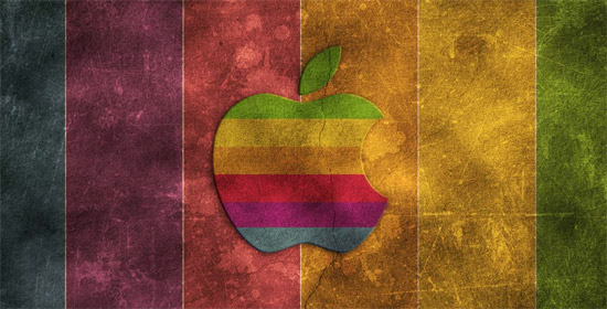 How To Create a Retro Grunge Apple Wallpaper in 5 Easy Steps in Photoshop