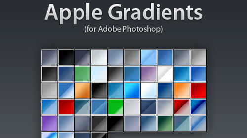 apple gradient photoshop